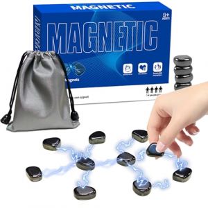 Magnetic Chess, 20 pi&egrave;ces magn&eacute;tiques Portables, Jeu echec magnetique, Jeux Aimant Magn&eacute;tique, avec Ficelle Jeux de soci&eacute;t&eacute;, pour Les Jeux de Voyage, Les r&eacute;unions de Famille (Yaobiny, neuf)