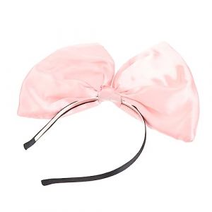 FRCOLOR bandes de cheveux femme deguisement déguisement mignonette original fete vague de cheveux de sirène coiffe de boeknot prise pinces à cheveux à bandeau nœud rose (Laners, neuf)