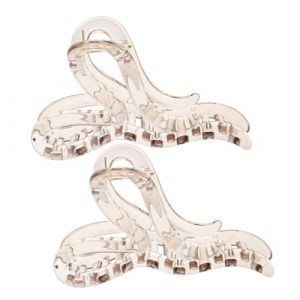 Homoyoyo 2pi&egrave;ces Lot de Pinces &agrave; Cheveux Serpent Pinces Cheveu Griffes Serpent Plastique M&acirc;choires Antid&eacute;rapantes Accessoires Cheveux D&eacute;coratifs pour Longs (meRIoy, neuf)