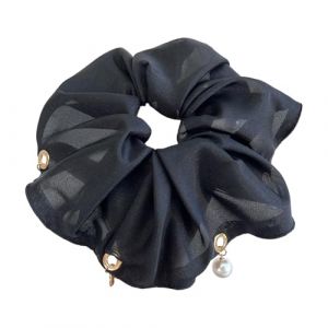 Bandeau à cheveux doux réglable avec perles détachables étoile confortable pour femmes et filles Cadeau élégant Accessoires élastiques avec étoile (DRAJJNPC, neuf)