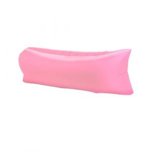 Hiseng Canapé Gonflable Camping Exterieur Hamac Gonflable Fauteuil Gonflable Portable Gonflable Transat Gonflable pour Plage Voyager Randonnée Parties de Piscine Jardin (Rose,200x70cm) (Hiseng, neuf)
