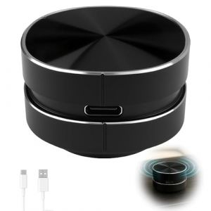 Paicreate Haut-Parleur &agrave; Conduction Osseuse Bluetooth Mini Haut-Parleurs sans Fil Prend en Charge la Radio FM Haut-Parleur St&eacute;r&eacute;o Portable avec Ventouse pour Voyage Camping Douche (XiYuFeiHui, neuf)