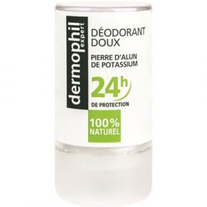 D&eacute;odorant stick Pierre d'alun DERMOPHIL - la pierre de 115g Lot De 3 - Par Lot (March&eacute; Parisien, neuf)
