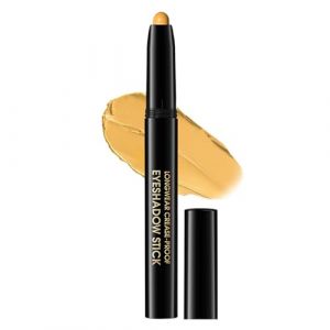 Crayon &agrave; paupi&egrave;res jaune, jaune mat, waterproof et longue dur&eacute;e, tr&egrave;s pigment&eacute;, cr&egrave;me Shimmer Crayon Eyeliner cr&egrave;me, r&eacute;sistant aux frottements et sans froisser, texture lisse (ShiJiaZhuangWangYuYuanShangMaoYouXianGongSi, neuf)