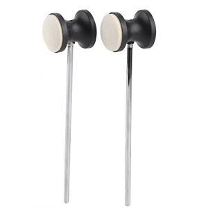 2 pièces maillet de pédale de grosse caisse, pédale de tambour batteur maillet Kit de remplacement de mise à niveau de tambour accessoires d'instruments de Percussion (Yisteel-EU, neuf)