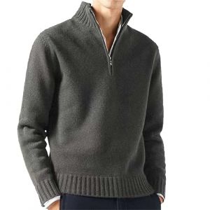 G&eacute;n&eacute;rique Pull Homme Marque Pull Col Roul&eacute; &Agrave; Manches Longues Sweaters Homme Tricot&eacute; Pull Couleur Unie Col Mi-Haut Chandail Automne Hiver sous-Pull sous Pull Col Roul&eacute; Homme (sutelang lurryly (7-15 jours de livraison), neuf)
