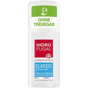 Hidrofugal Vaporisateur classique (55 ml), protection anti-transpirante puissante avec parfum discret, déodorant pour une protection fiable sans alcool éthylique (Warenhaus Ebeling, neuf)