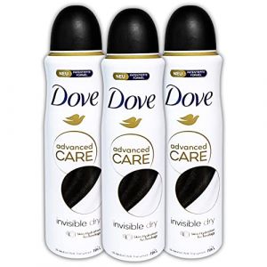Dove Lot de 3 déodorants anti-transpirants Advanced Care invisible dry 3 x 150 ml (TopDeal 24, neuf)