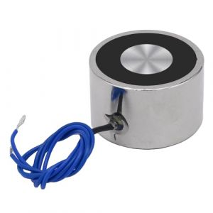Électroaimant DC 12V 250N 55LB / 25KG Aimant de solénoïde de levage électrique tenant l'électroaimant d'aspiration 40x25mm (Uxney -FR, neuf)