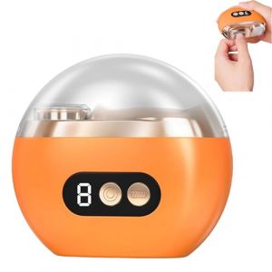 Coupe Ongle Electrique 2 en 1 Nouveau Lime a Ongle Electrique Automatique, Coupe Ongles avec Polissage Lumi&egrave;re LED et Rangement, Silencieux Ciseaux Ongles Pour B&eacute;b&eacute;s Adultes Personnes (B, One Size) (zyxxrfj, neuf)
