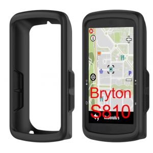 GIOPUEY &Eacute;tuis Compatible avec Bryton Rider S810, Coque Silicone, Poids l&eacute;ger, Antichoc, Portable - Noir (GIOPUEY, neuf)