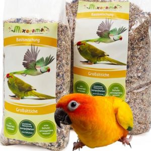 Mixerama M&eacute;lange de Base pour perruches - Nourriture Naturelle pour perruches - Taille : 1 kg (Happy M.Q., neuf)