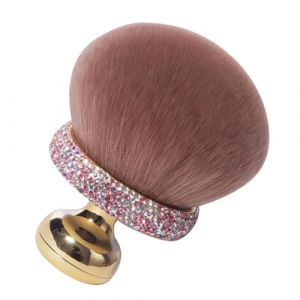 Brosse à fard à joues aux champignons - applicateur de visage portable, outil de beauté arrondi | Smooth Touch Foundation Blender for Girls Travel Kit, compact Cosmetic Brush Set pour la couverture de (kitcad, neuf)