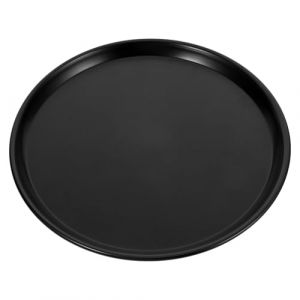 LABRIMP Plaque &agrave; Pizza Antiadh&eacute;sive pour Four Plateau Croustillant avec Bord Antid&eacute;rapant Moule Cuisson Polyvalent pour Pizza P&acirc;tisserie et Grill (Braveforya, neuf)