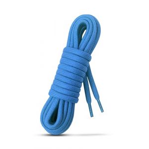 Laceter Lacets Ronds Épais 4mm pour Bottes, Dr Martens, Chaussures de Sécurité, Randonnée, Outdoor, Travail - Robustes, Durables - Fabriqués en Europe Haute Résistance - Bleu neptune, 120 cm (Lace'ter, neuf)