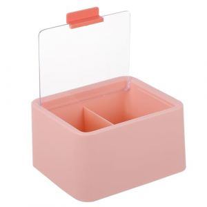 Alipis Bo&icirc;te &agrave; Cotons-tiges Contenant pour Disques de Coton Organiseur de Salle de Bain pour Cotons-tiges et Houppettes (Dahlia Oiye, neuf)