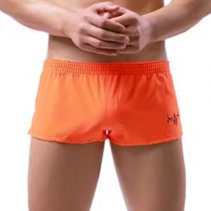 Maillots De Bain Homme Sexy Boxer De Bain avec Cordon De Serrage Transbronzant Taille Basse Slip Dentelle Slips De Bain Adultes Piscine Plage Natation Short éLastique RéGlable (sutelang lurryly (7-15 jours de livraison), neuf)