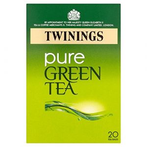 Twinings - Thé vert nature - lot de 2 boîtes de 20 sachets (Jalpur Millers Online, neuf)