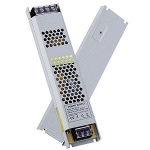 VARICART Transformateur 220V 12V LED 150W 12.5A Ultra-mince IP20 - Driver AC à DC Tension Constante à Découpage - Alimentation Régulée Universelle Pour Bandes et Ampoules G4 MR11 MR16 (VARICART, neuf)