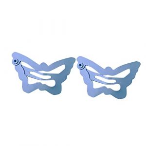 Watreketal Epingle à Cheveux,Pince à cheveux papillon pour enfant Pince à cheveux Pince à frange pour fille Barrettes papillon Épingle à cheveux papillon Pince latérale (Xuanlang Trading, neuf)