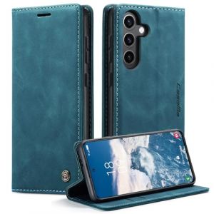 Phernykas Coque pour Samsung Galaxy S24 5G &Eacute;tui Wallet Cover, Housse Flip en Cuir Premium PU Portefeuille Case, [Fentes pour Cartes] [Magn&eacute;tique] [Antichoc] [Kickstand] Housse Samsung S24 Case, Gr&uuml;n (Phernykas, neuf)