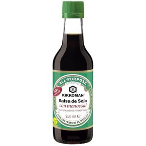 Kikkoman - Sauce soja - allégée en sel - 250ml (Singulaer GmbH, neuf)