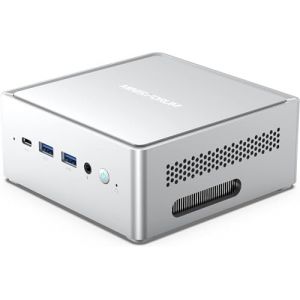 MINIS FORUM Mini PC NAB6 Lite, processeur Core i5-12600H 12 cœurs/16 Threads jusqu'à 4,5 GHz, Carte Graphique Iris XE, 16 GB DDR4/512 GB PCIe4.0 SSD, 2xHDMI/2xUSB-C/2xRJ45 2.5 LAN (MINCHUANG, neuf)