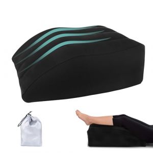 Williyatt Coussin Jambes, Oreiller Elevation Jambes, Améliore la Circulation et Réduit L'enflure, Confortable et Portable Coussins Relève-Jambes, Oreiller Surélevé Jambes Gonflable (Noir) (Noir) (SPRING CORN LIMITED, neuf)