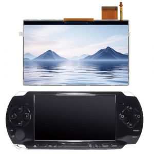 AGCUT Display pour Spielkonsole Écran LCD pour PSP 3000 3001 3002 3003 3004 3008 3010 Écran de Rechange– Remplacement Ecran avec Panneau en Verre avec Réparation (Sans Touch Screen) (Greentrace, neuf)