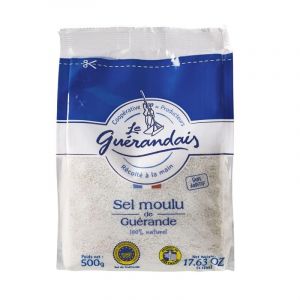 LE GUERANDAIS - Sel Moulu Tradition 500G - Lot De 4 - Vendu Par Lot (IC-Boutique, neuf)