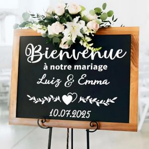 6 Feuilles 21.8*41.5cm Pochoirs Mariage R&eacute;utilisable Pochoir de Peinture Lettres Alphabet Chiffre Vive les Mari&eacute;s C&oelig;ur Anneau Pochoir Dessin D&eacute;coration DIY pour Carte Panneau Livre d&rsquo;Or F&ecirc;te Mariage (ShanDongYuRui, neuf)