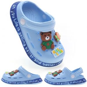 ZYLDK Sabots et Mules Enfants Sabots Pantoufles Chaussures Mixte Enfant B&eacute;b&eacute; Fille Gar&ccedil;on Antid&eacute;rapant Et&eacute; Piscine de Jardin Clogs de Plage &agrave; Enfiler (SHFJKA, neuf)