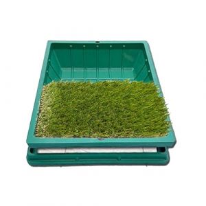 QWEASDF Couvercle de Fosse septique Invisible en Plastique Vert，Couvercle de Regard avec Cadre, Couvercles de Pots de Fleurs Ronds pour pelouse de Jardin communautaire(B100*100CM/39.4 * 39.4IN) (Wang-hui, neuf)