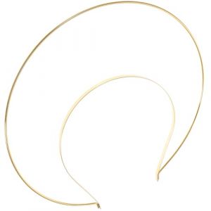 LOLIPPYY Bandeau D&eacute;coratif Dor&eacute; pour Cheveux Cerceau Chic Taille Fille Accessoire Serrage-T&ecirc;te pour F&ecirc;te Photo et Festival Bandeau Lumineux Style Aur&eacute;ole Banquet et Voyage (altituyse, neuf)