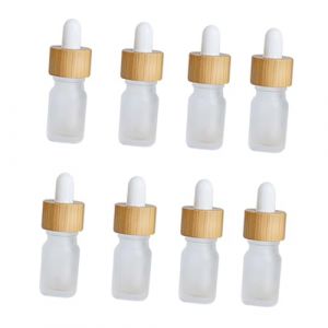 Beavorty Flacon En Verre - 8 Flacons Compte-gouttes Vides De 5 Ml - Idéal Pour Les Huiles Et Les Crèmes (T Innovation·HX, neuf)