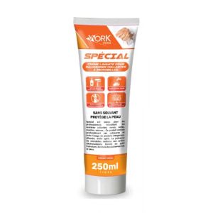 Workderm - Tube de savon crème lavante à microbilles mains pour salissures collantes : vernis, colles, mastics, résines - Sans Solvant - 250 mL (COMMERCE INTERNATIONAL, neuf)