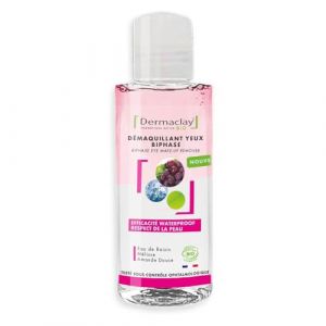 Démaquillant yeux Biphasé bio (150 ml) - Dermaclay - Nettoyant & Démaquillant Visage (ETIKBIO, neuf)