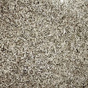 Grattoir de paillis extra fin 100 % chanvre 45 l (0,26 litres) Litière de chanvre pour la protection contre les mauvaises herbes Protection hivernale Protection des plantes et des escargots et engrais (Deko-Schnee-Shop, neuf)