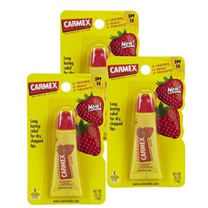 Carmex Lot de 3 tubes de fraises SPF15 10 g (OTC-Commerce, neuf)