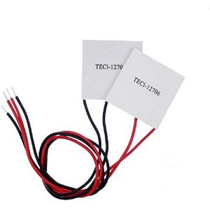 DollaTek 2Pcs TEC1-12706 Plaque de réfrigération thermoélectrique refroidisseur à effet Peltier 40x40MM (DollaTek, neuf)