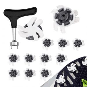 Crampons de golf antid&eacute;rapants pour chaussures de golf - Crampons pratiques &agrave; torsion rapide pour parcours d'entra&icirc;neurs (criatle, neuf)