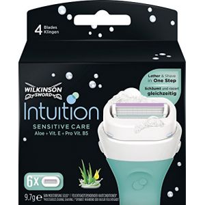 Wilkinson Sword Intuition Sensitive Care Lot de 6 rasoirs pour femme (YouDeserveIt, neuf)