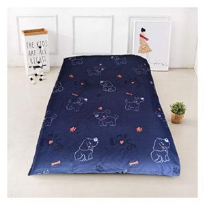 Housse de matelas à fermeture éclair anti-poussière pour matelas futon, tatami, matelas doux, jusqu'à 10 cm de profondeur, G, 100 x 200 cm (MERRY MARKET, neuf)