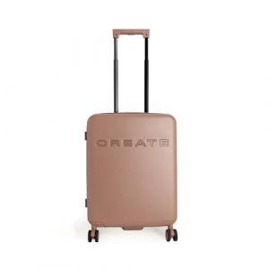 CREATE / Luggage Studio/Valise rigide pliable en polycarbonate Lavande/Serrure TSA, 4 roues doubles, organisateur intérieur, poignée télescopique, matériaux résistants et durables, moka, Cabina S (CREATE, neuf)