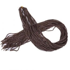 Extensions de cheveux synthétiques pour tresse africaine 30 pouces de longs cheveux tressés ombrés artificiels pour femme-L marron 50 g (guangzhouliyeshangmaoyouxiangongsi 85244, neuf)