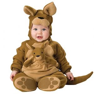 QIYUANT Déguisement Kangourou Halloween Enfant Fille Bébé 0 à 3 Ans Garcon Déguisement Bebe Cosplay Costume Carnaval Fête Spectacle Photographie 100 (24-30 Mois) (Qiyuant, neuf)