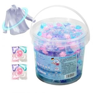 40 Tablettes De Lessive Avec Perles Parfum&eacute;es Et Assouplissant, Capsules De Lessive Liquide Pour &Eacute;liminer Les Taches, Perles De Lessives Nettoyantes En Profondeur Pour Couleurs Serviettes Draps (zhoxhucqa, neuf)