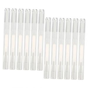 Gatuida 15 pi&egrave;ces Stylo Cosm&eacute;tique Rotatif Tube Applicateur Vernis &agrave; Ongles et Gloss Stylo Nutrition Ongle Portable Pinceau pour Cils et Flacon Rechargeable sans Fuite Accessoire Nail Art (Queenie ruy, neuf)
