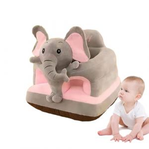 Siège de Soutien Pour Bébé, Support de Siège En Forme D'animal, Support de Sièges de Canapé Animal Anti-chute, Remplaçable Doux Coussin Bebe Assis Canapé pour Filles Et Garçons (zenxucheng5549, neuf)