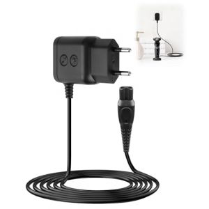 15V HQ8505 Chargeur Tondeuse Rasoir pour Philips Oneblade Serie 7000 9000 5000 3000, QP6530 QP6520 QP6510 QP6650 QP6620, MG7790 MG7720 MG7710 MG5750, One Blade Adaptateur Alimentation Cordon (ShengShengXu, neuf)
